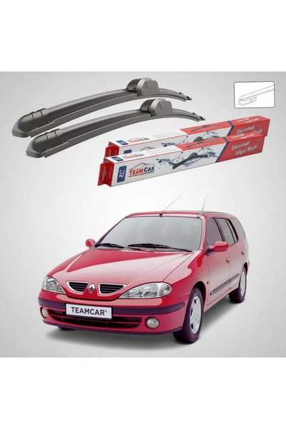TEAMCAR Windshield wipers Renault Megane I Grandtour Break 1998-2001 | Front ...