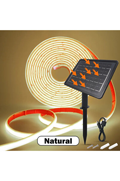 OEMS DC24V Solar Powered COB Neon LED Strip IP68 Waterproof 320Leds/M Flexibl...