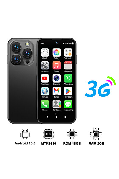 Choice black RAM2G ROM16G 2025 NEW Mini Android Smartphone 3.88' HD Display, ...