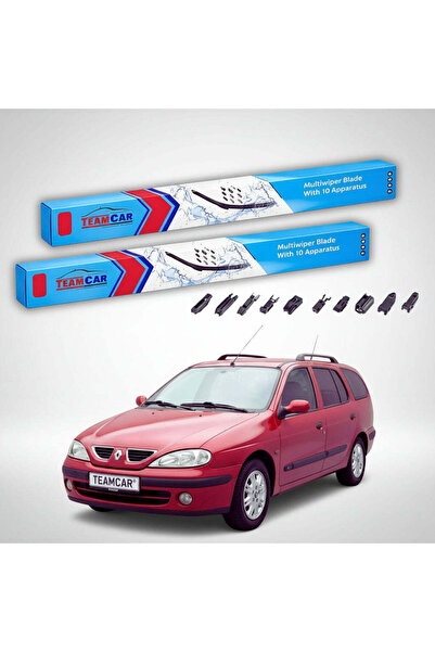 TEAMCAR Чистачки Рено Меган I Грандтур Бек 2001-2003 |   Преден комплект Flat...