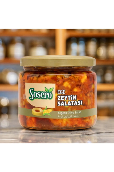 Tarihi Kemerburgaz Turşucusu Zeytin Salatası 330 g