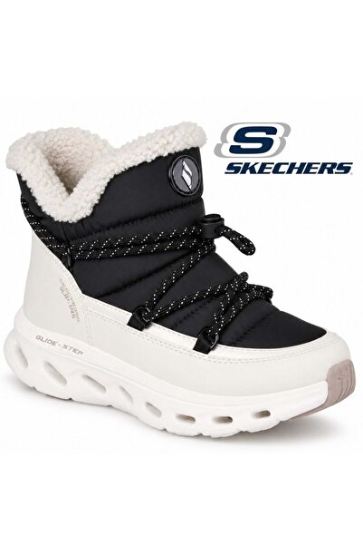 SKECHERS Go Walk Glide Step 2.0 Boot Jade 144882 Slip-Ins Unisex Boots Black