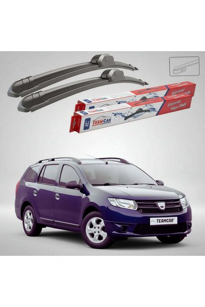 TEAMCAR Чистачки Dacia Logan II MCV Break 2013-2015 |   Преден комплект Flat ...