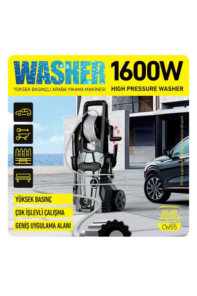 Subzero 5CW5 Oto Halı Bahçe Temizleme ve Yıkama Makinesi