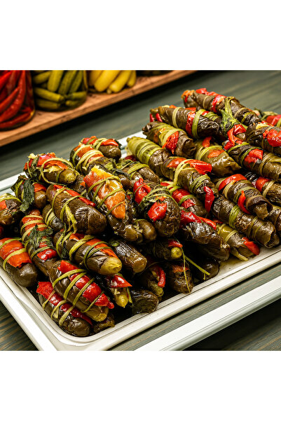 Tarihi Kemerburgaz Turşucusu Patlıcan Dolma Turşusu 1 Kg