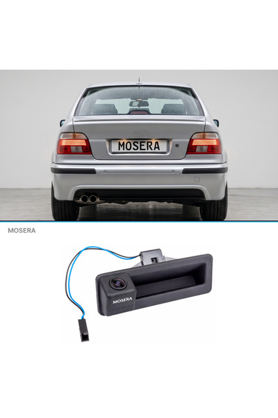 MOSERA Κάμερα οπισθοπορείας BMW Σειρά 5 E39 1995-2003, AHD, 1080P, νυχτερινή ...