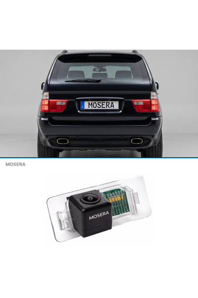 MOSERA Camera marsarier BMW X5 E53 2000-2006, CVBS, NTSC, vedere nocturna, un...