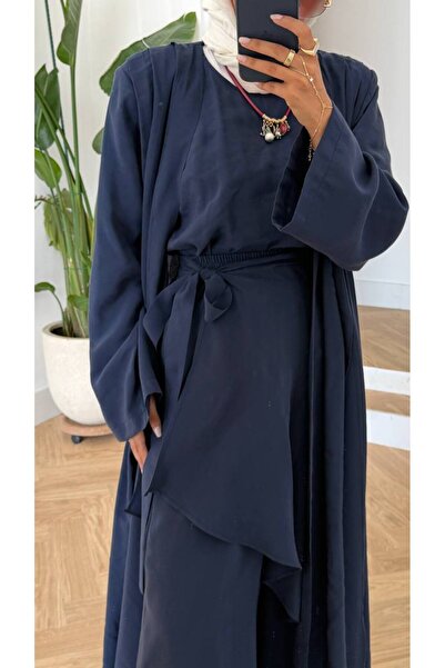 Bliss Women's Oversize Comfortable Fit 3-Piece Kimono Shirt and Pants Set wit...