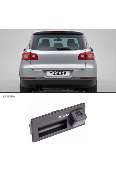 MOSERA Κάμερα οπισθοπορείας Volkswagen Tiguan 2007-2018, CVBS, NTSC, νυχτεριν...