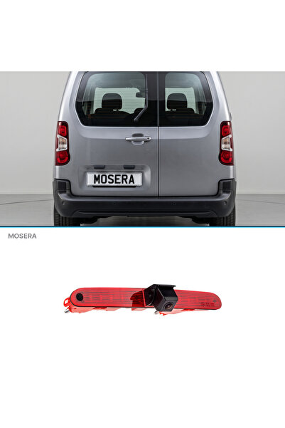 MOSERA Camera marsarier Peugeot Partner 3 2018+ pe stop, CVBS, NTSC, vedere n...