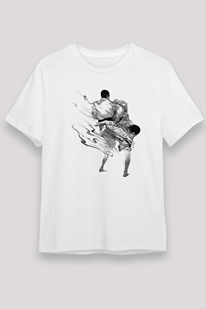 Darkhane Judo White Unisex T-Shirt T-Shirt
