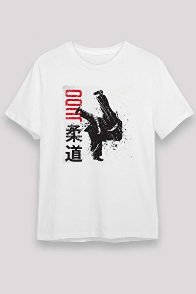 Darkhane Judo White Unisex T-Shirt T-Shirt