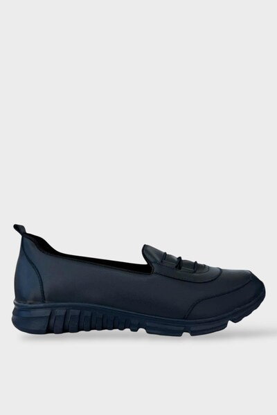 Jagulep Memory Form Orthopedic Sole Women's Casual Shoes Dark Blue