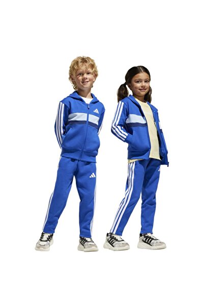 adidas Παιδικό Σετ Απαραίτητων: Φόρμα Φλις Τιμπέριο 3 Ρίγες 116