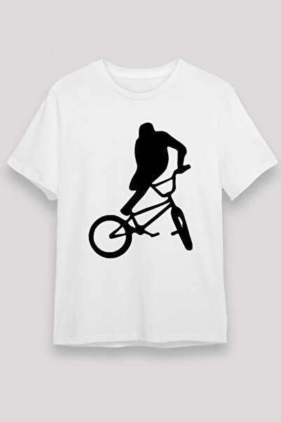 Darkhane تي شيرت أبيض للجنسين من Bicycle