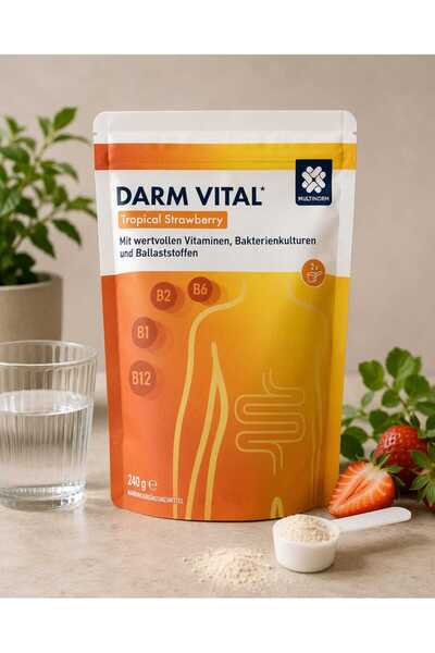 MULTINOVA Supliment alimentar cu vitamine, fibre și culturi bacteriene – 240 g