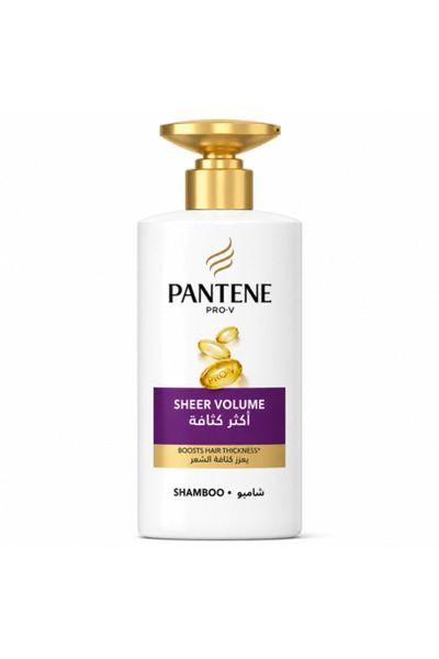 Pantene Pro-V More Volume Shampoo that enhances hair density 500ml