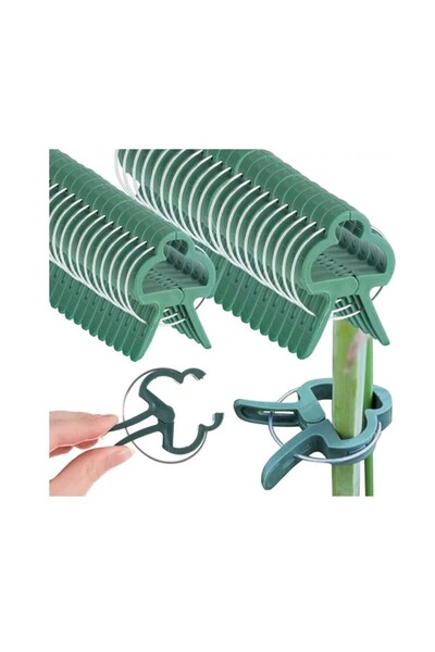 Gardlov Cleme de fixare a plantelor, două dimensiuni diferite, set de 108 buc...