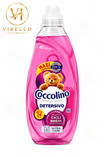Coccolino Υγρό Απορρυπαντικό Wonder Wash Ultra Care, 2.16 Λίτρα, 54 Πλύσεις