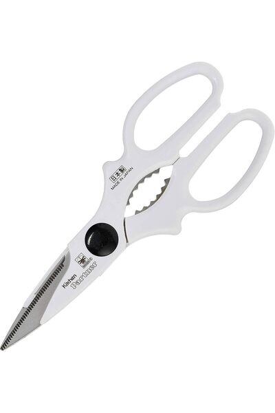 Biki Stainless Steel Multipurpose Kitchen Scissors with Ergonomic Abs Handle ...