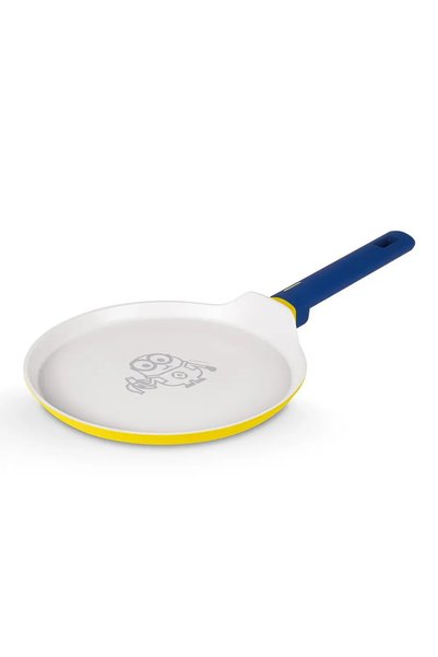 Minions Tigaie pentru clătite, aluminiu forjat, 43 x 24.5 x 1.5 cm, Galben/Al...