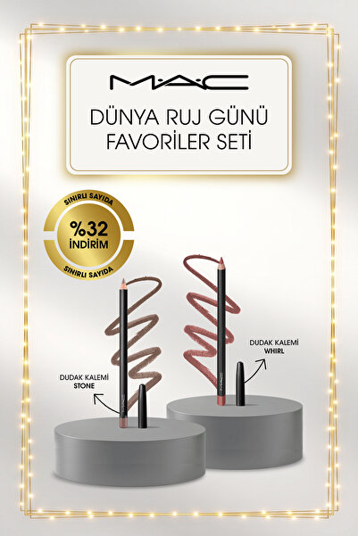M.A.C Dünya Ruj Günü Favoriler Seti: Stone & Whirl