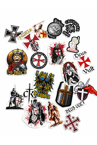 OEM 20x Crusader Medieval Stickers