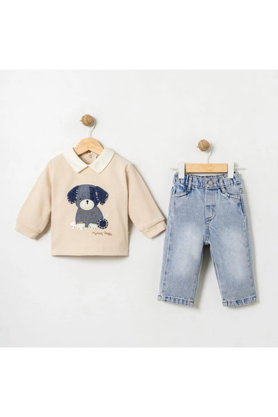 DIDuStore Mymi̇o Boys 9-24 Months Selani̇k 2-Piece Set