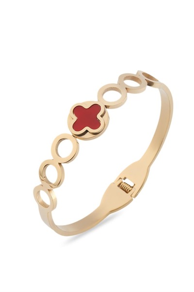 JewAksesuar Steel Clamp Gold