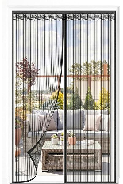 GENERAL Rainberg Magnetic Fly Screen Door, Heavy Duty Bug mesh Curtain with P...