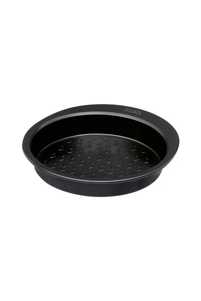 Pyrex Tavă pentru plăcinte Metal Glide, Oțel carbon, 22 cm, Negru