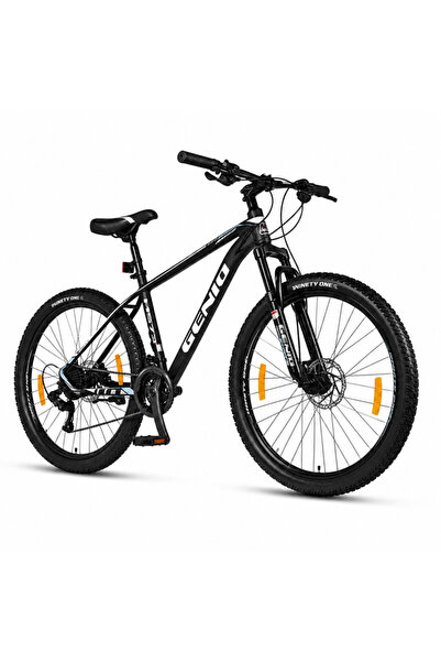 GENIO Bicicletă Mountain Bike 27,5 inch, aluminiu, frâne hidraulice, 27 de vi...