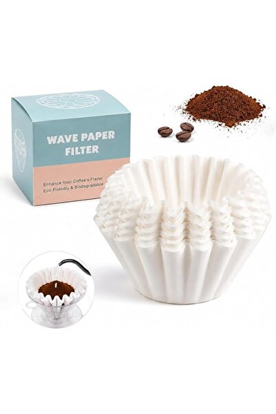GENERAL 1~2 Cup Small Coffee Filter,100 Count Disposable Basket Coffee Filter...