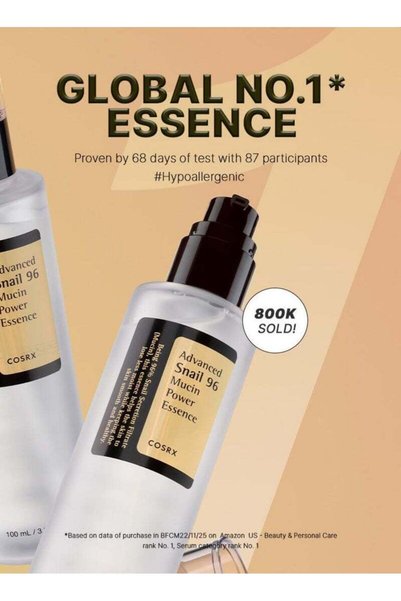 Cosrx Radiance Renewal Snail Skincare Duo Advanced Snail 96 Mucin Power & 92 All-in-One Crea