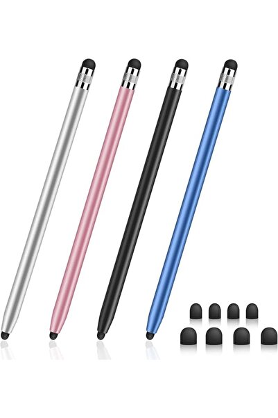 GENERAL DIGIROOT 2 in 1 Capacitive Stylus Pens for Touch Screens & Switch 4pcs