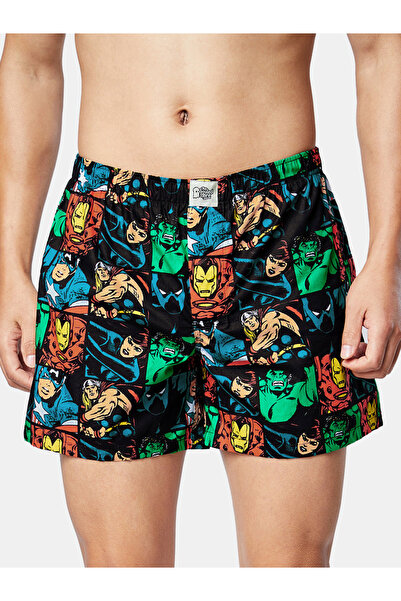 The Souled Store By Styli Marvel Comics Black Boxers