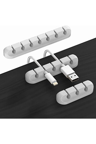 GENERAL Cable Organizer Clips – 3-Pack Multi-Slot Cord Holders (3, 5 & 7 Slot...