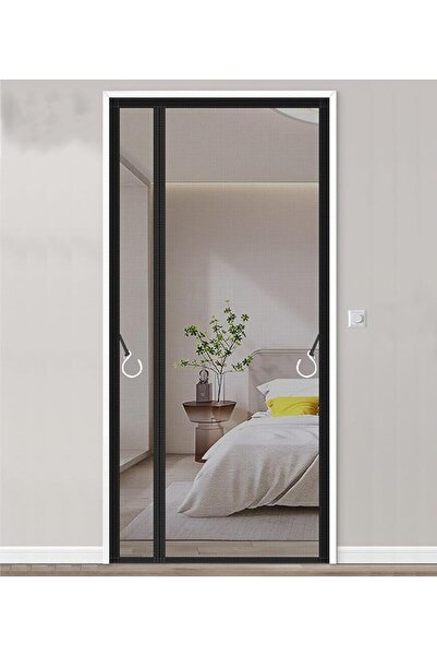 Generic Magnetic Screen Door Curtain with Auto Close, 36" x 80", Thermal Insu...