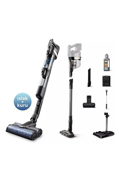Philips XW9383/01 AquaTrio 9000 Serisi Kablosuz Islak ve Kuru Dikey Elektrikli Süpürge