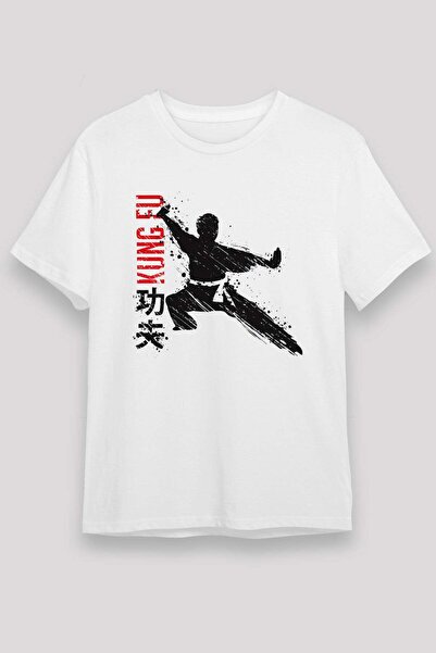 Darkhane Kung Fu White Unisex T-Shirt T-Shirt