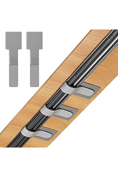 GENERAL 50 PCS Reusable Cable Ties, Hook and Loop Cable Management Under Desk...