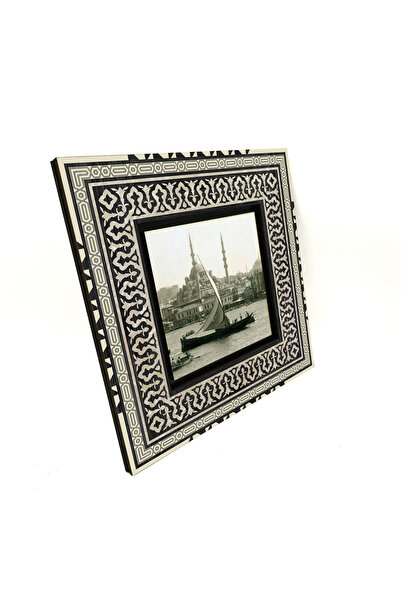 Sadrazam Eminönü New Mosque Printed 20X20 Mdf Anatolian Painting Krt-41