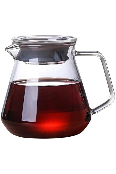 Generic SERVER Glass Coffee Server 600ml (Black,02)