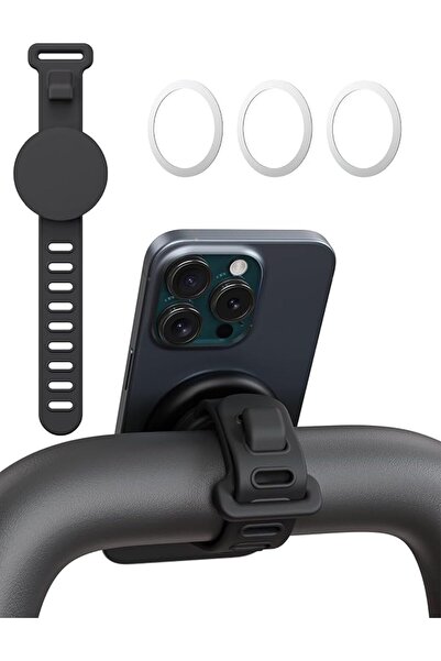 NALACAL Magnetic Bar Mount, Gym Fitness Phone Mount for Magsafe, Steering Whe...