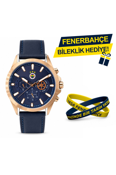 Fenerbahçe Lisanslı Kol Saati HA036E6S18 - FB Bileklik Hediyeli