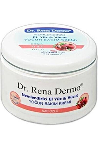 Dr. Rena Dermo Nemlendirici El,Yüz,Vücut Yoğun Bakım Kremi (Nar Özlü)