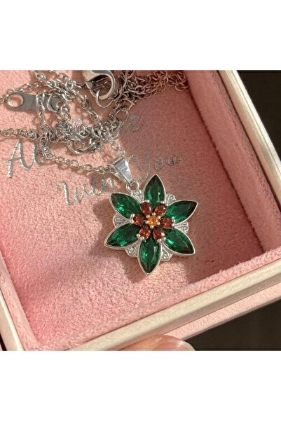 Heda Jewelry قلادة ستيل أناستاسيا توجيثير إن تيغبيري إن باريس - لون فضي