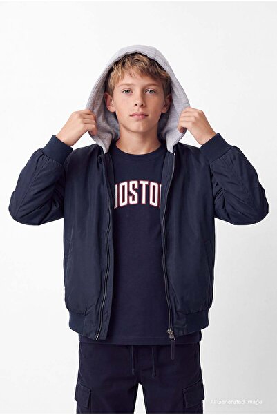 PAULMARK Boy's Hooded Coat