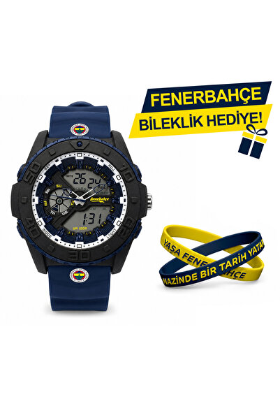 Fenerbahçe Lisanslı Kol Saati HA036T4S59 - FB Bileklik Hediyeli