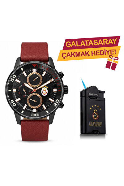 Galatasaray Lisanslı Kol Saati U21334 - GS Çakmak Hediyeli